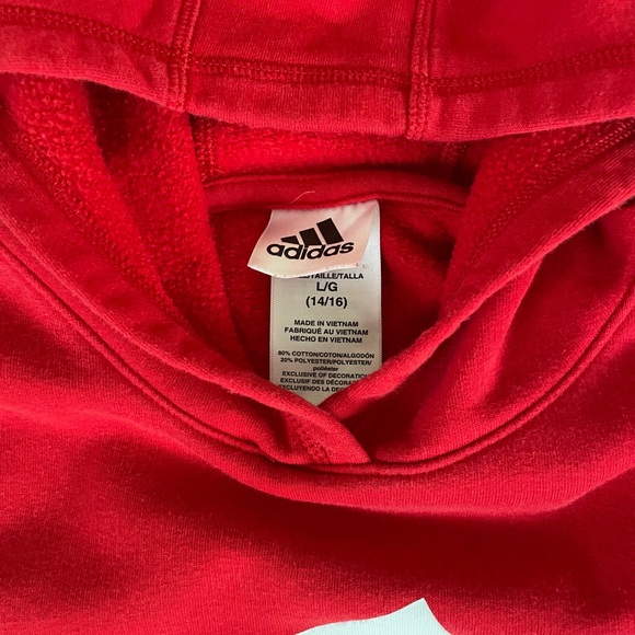 Adidas Long Sleeve Hooded Pullover - Picture 2 of 6